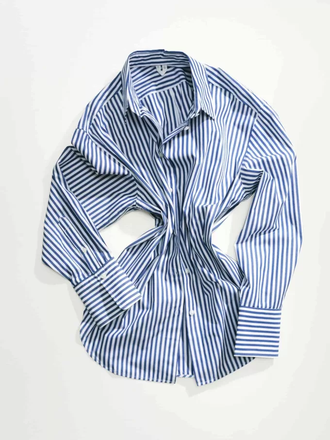 Popeline-Hemd mit entspannter Passform Popeline-Hemd mit entspannter Passform