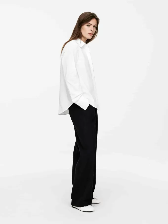 Popeline-Hemd mit normaler Passform Popeline-Hemd mit normaler Passform