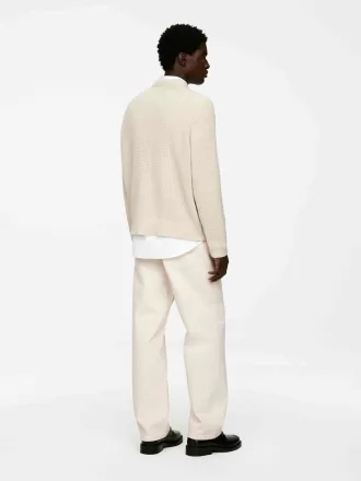 Pullover aus Leinen-Baumwolle