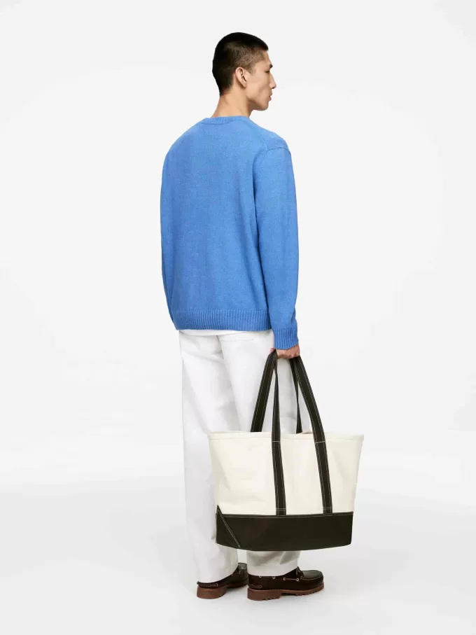 Pullover aus Leinen und Seide