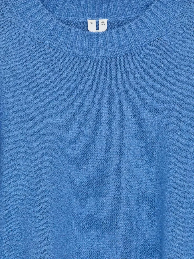 Pullover aus Leinen und Seide