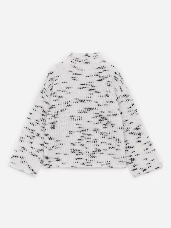 Pullover aus Mohair-Woll-Mischung