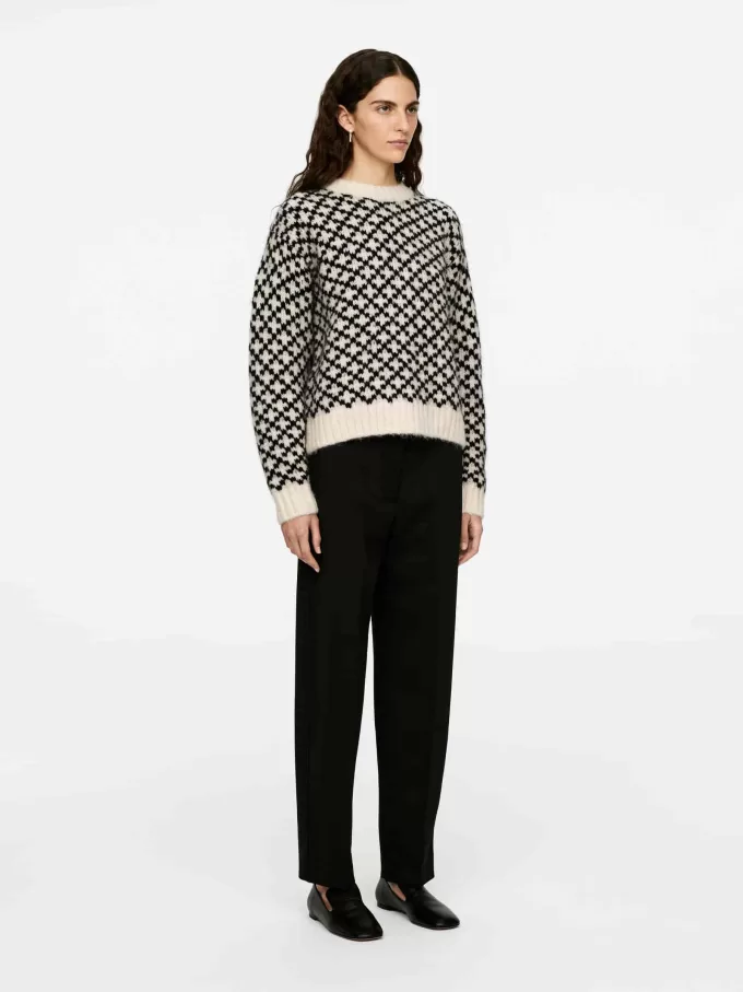 Pullover aus Woll-Alpaka