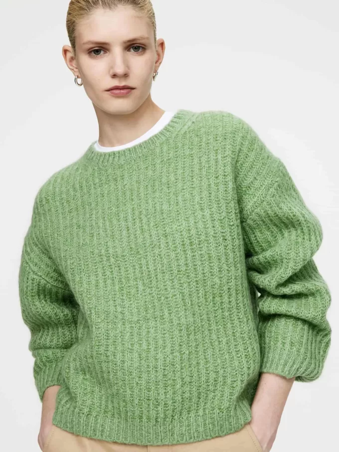 Pullover aus Woll-Mohair-Mischung Pullover aus Woll-Mohair-Mischung