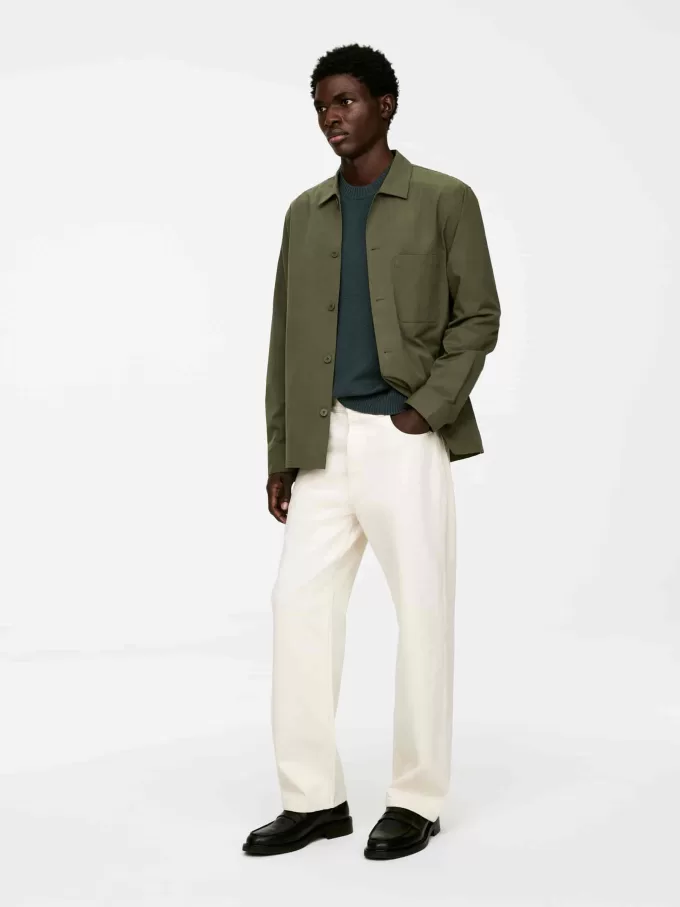 Pullover aus Wolle und Baumwolle Pullover aus Wolle und Baumwolle