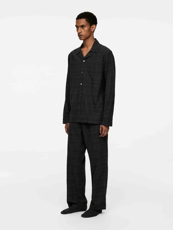 Pyjama-Hemd aus Flanell Pyjama-Hemd aus Flanell