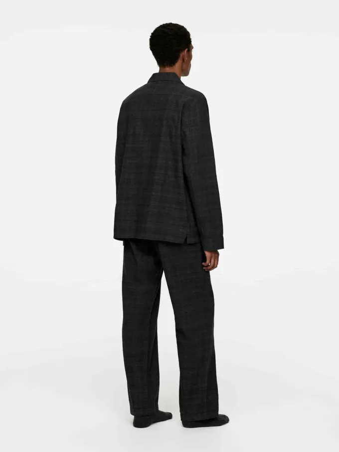 Pyjama-Hemd aus Flanell Pyjama-Hemd aus Flanell