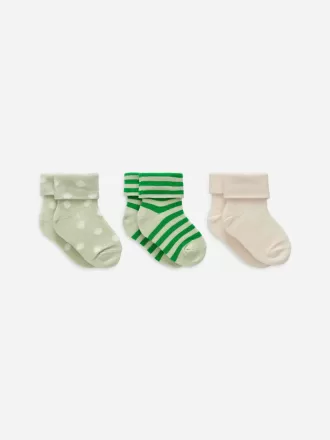 Rippsocken-Set mit 3 Paaren