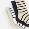 Rippstrick-Babysocken, 5 Paar Rippstrick-Babysocken, 5 Paar