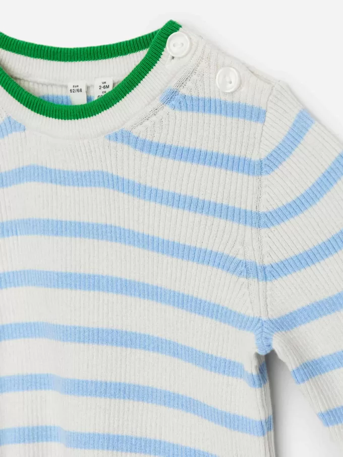 Rippstrickpullover für Neugeborene Rippstrickpullover für Neugeborene