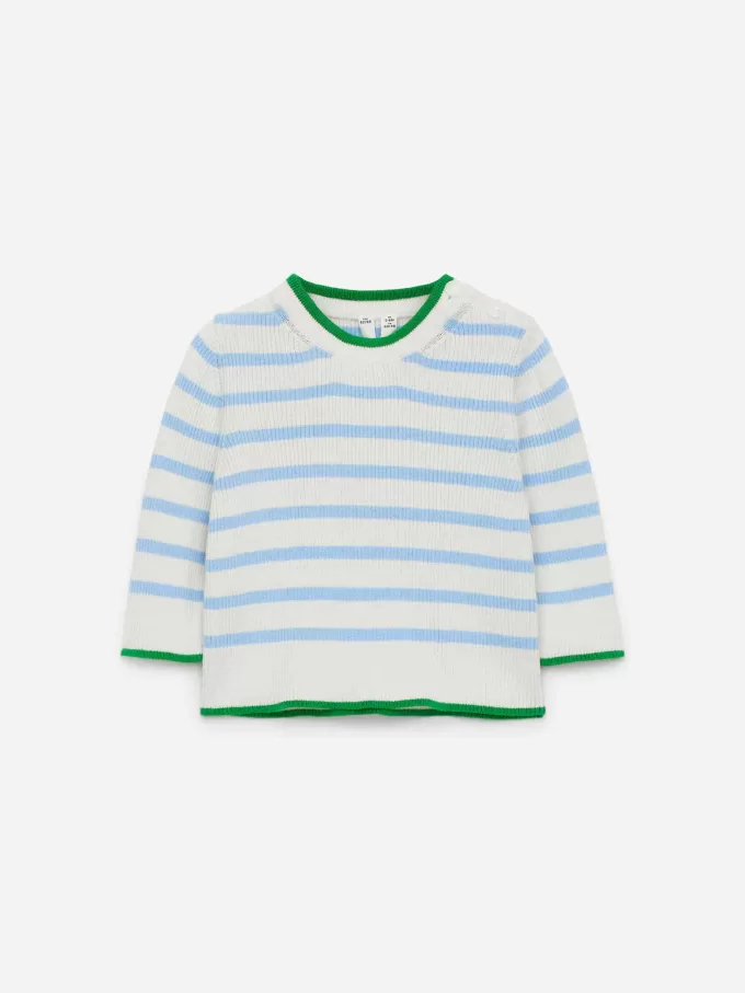 Rippstrickpullover für Neugeborene Rippstrickpullover für Neugeborene