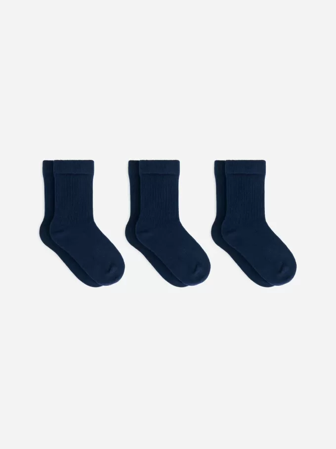 Rippstricksocken, 3 Paar Rippstricksocken, 3 Paar