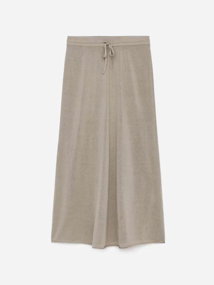 Rock aus Leinen-Baumwoll-Mischung Rock aus Leinen-Baumwoll-Mischung