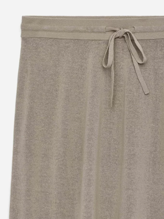 Rock aus Leinen-Baumwoll-Mischung Rock aus Leinen-Baumwoll-Mischung