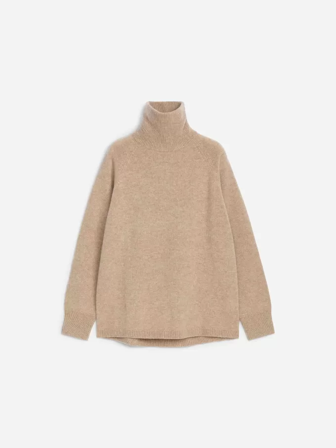 Rollkragenpullover aus Kaschmirwolle