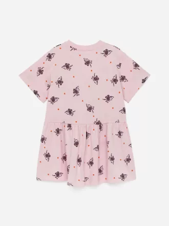 Rüschenkleid aus Jersey