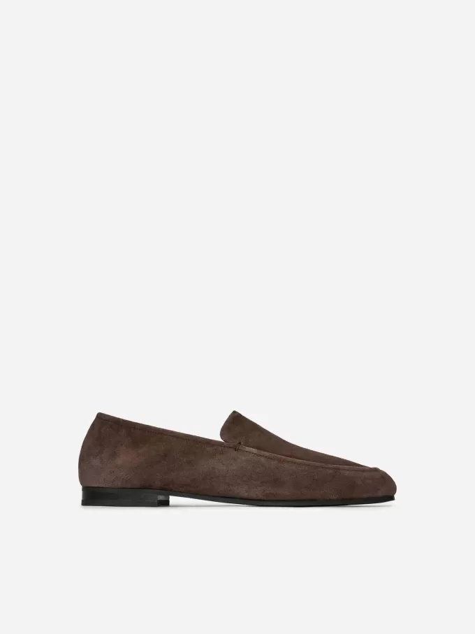 Schmale Wildleder-Loafer Schmale Wildleder-Loafer