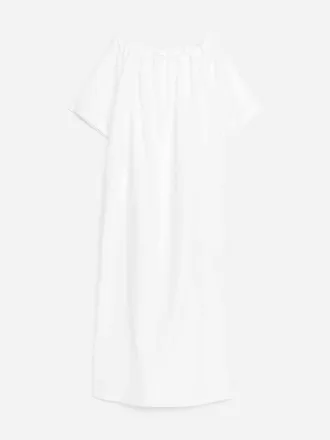 Schulterfreies Maxikleid