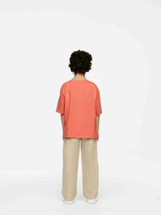 Schweres T-Shirt mit Print