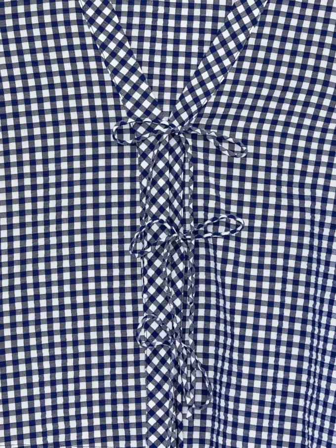 Seersucker-Bluse Seersucker-Bluse