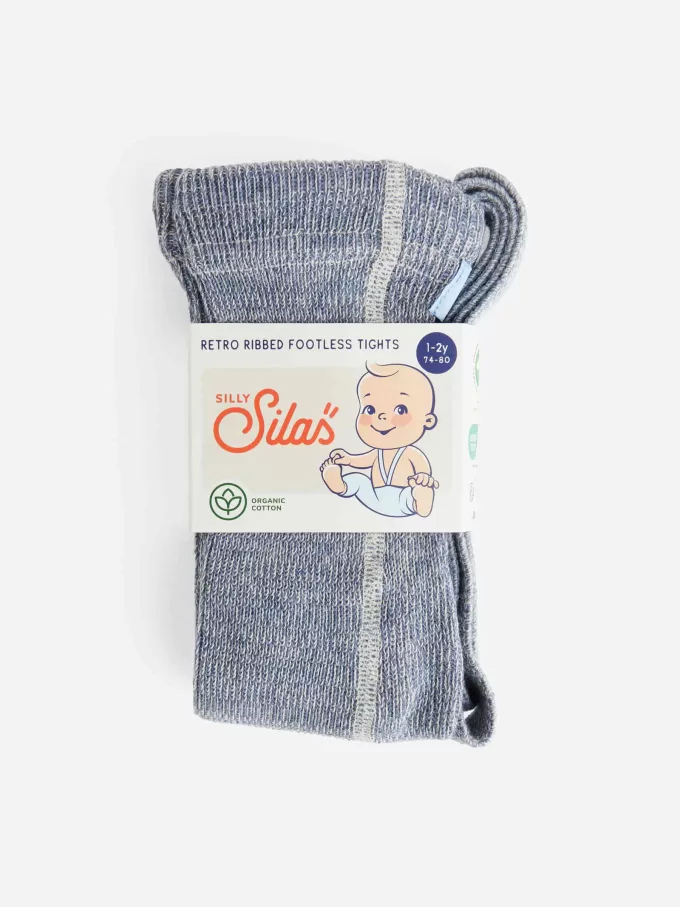 Silly Silas Fußlose Strumpfhose mit Hosenträgern