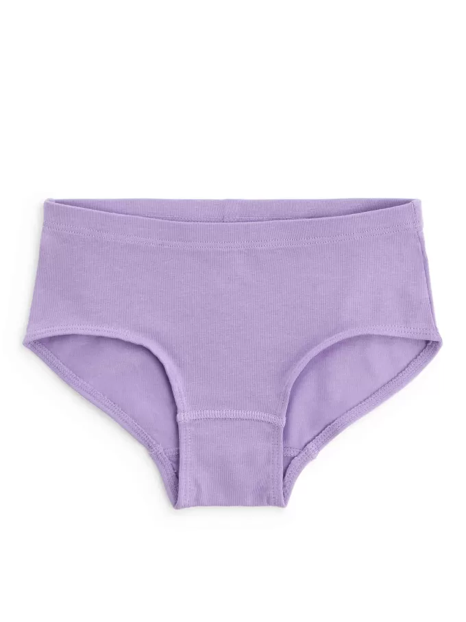 Slips aus Baumwolljersey im 5er-Set Slips aus Baumwolljersey im 5er-Set