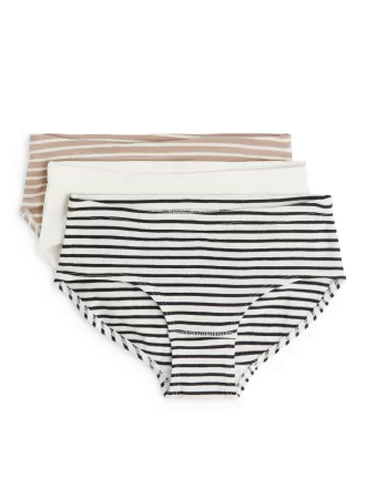 Slips aus Baumwolljersey im 5er-Set