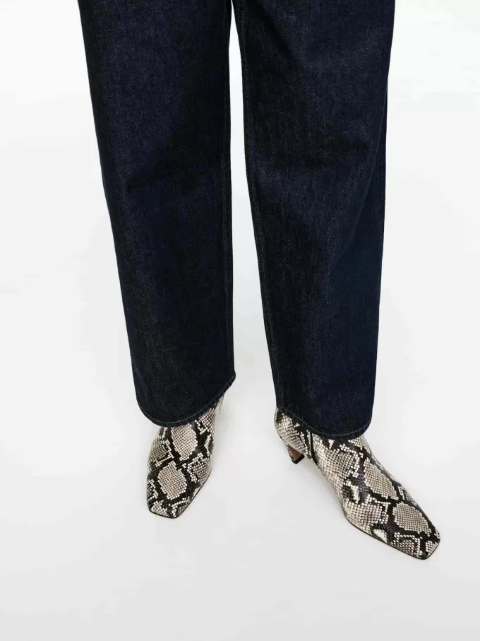 Stiefeletten mit eckiger Zehenpartie Stiefeletten mit eckiger Zehenpartie