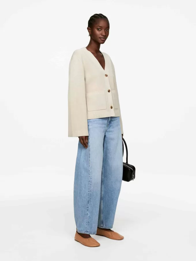 Strickjacke aus Baumwolle