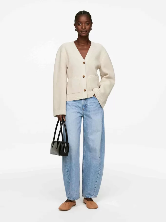 Strickjacke aus Baumwolle