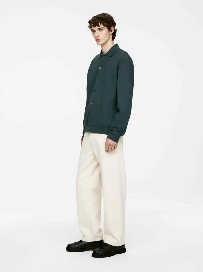 Strickjacke aus Baumwolljersey Strickjacke aus Baumwolljersey