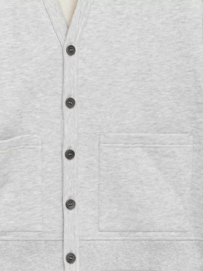 Strickjacke aus Baumwolljersey Strickjacke aus Baumwolljersey