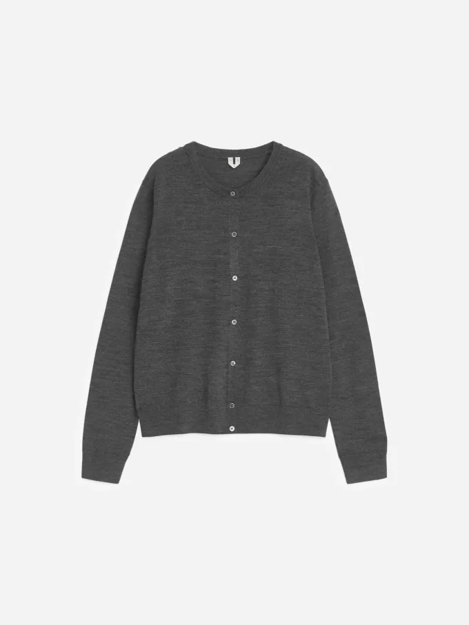 Strickjacke aus Merinowolle Strickjacke aus Merinowolle