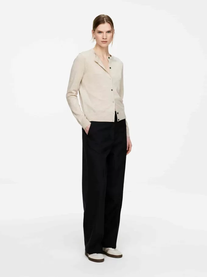 Strickjacke aus Merinowolle Strickjacke aus Merinowolle