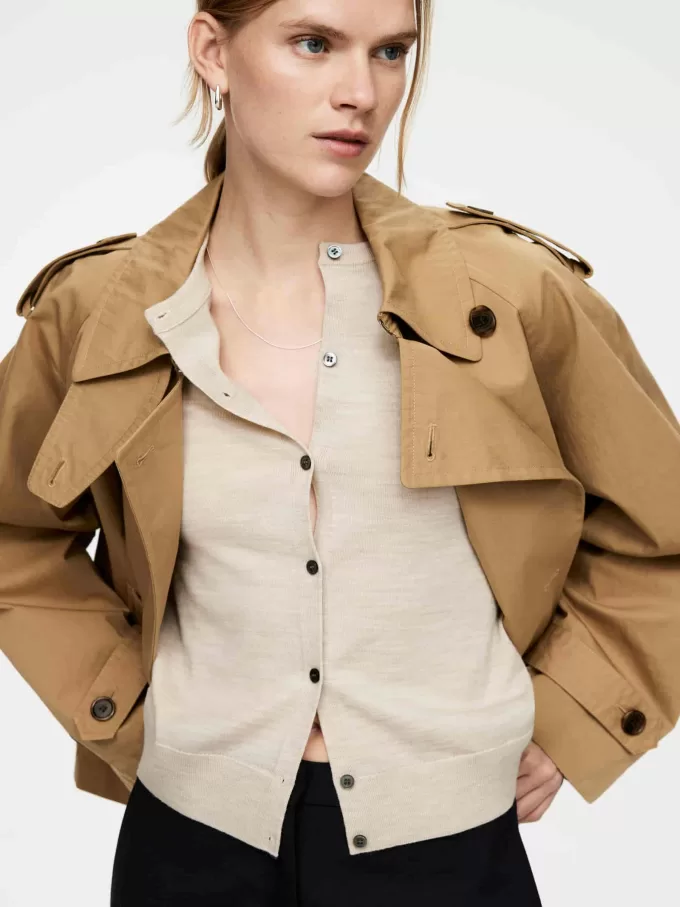 Strickjacke aus Merinowolle Strickjacke aus Merinowolle