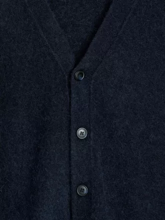 Strickjacke aus Woll-Alpaka-Mischung