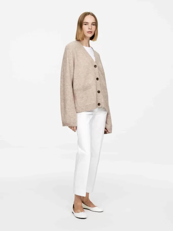 Strickjacke aus Woll-Alpaka-Mischung Strickjacke aus Woll-Alpaka-Mischung