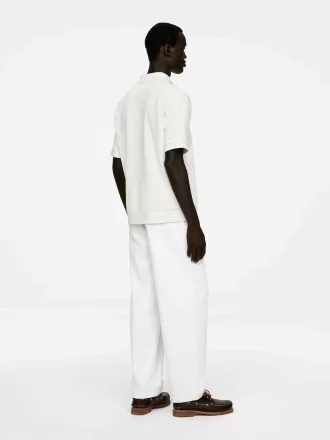 Strukturiertes Poloshirt Strukturiertes Poloshirt