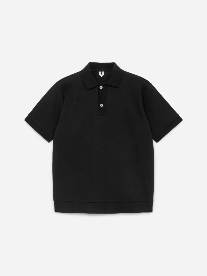 Strukturiertes Poloshirt Strukturiertes Poloshirt