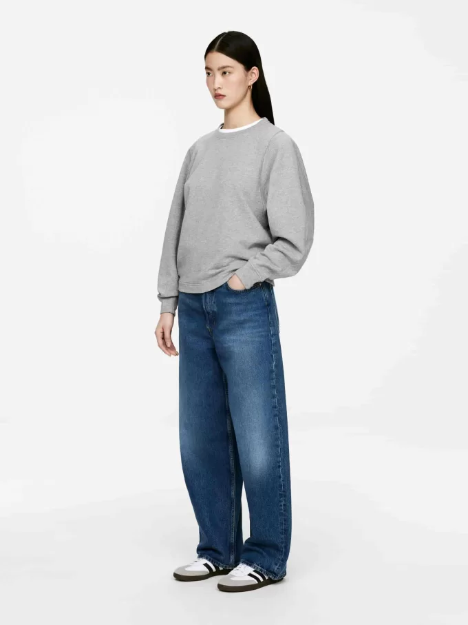 Sweatshirt aus Cocoon-Baumwolle Sweatshirt aus Cocoon-Baumwolle