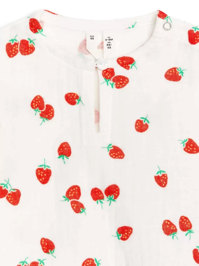 T-Shirt aus Baumwollmusselin T-Shirt aus Baumwollmusselin