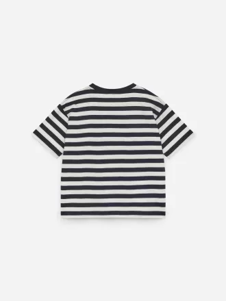 T-Shirt aus Flammstrick