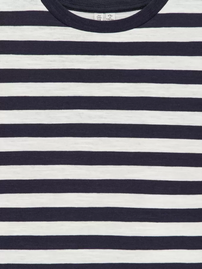 T-Shirt aus Flammstrick T-Shirt aus Flammstrick