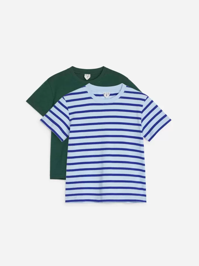 T-Shirt mit Rundhalsausschnitt im 2er-Set T-Shirt mit Rundhalsausschnitt im 2er-Set