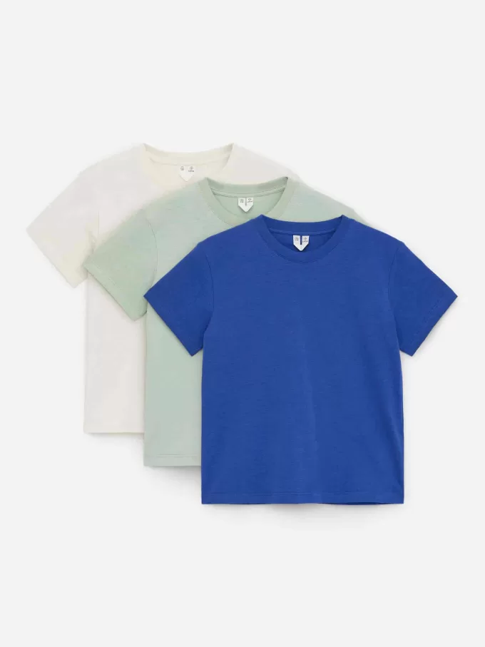 T-Shirt mit Rundhalsausschnitt im 3er-Set T-Shirt mit Rundhalsausschnitt im 3er-Set