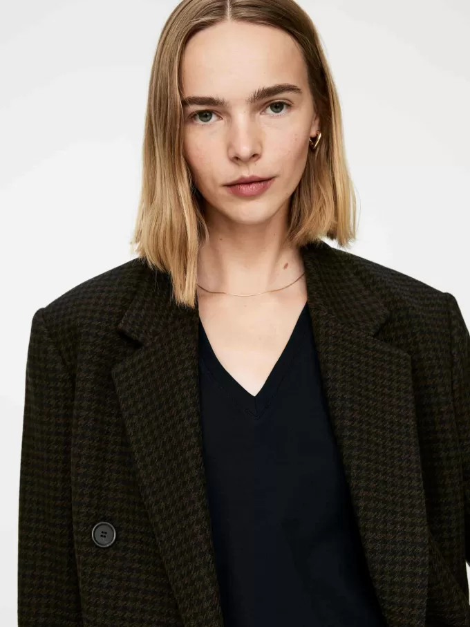 T-Shirt mit V-Ausschnitt