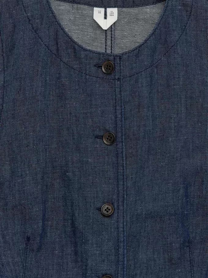 Taillierte Jeansweste Taillierte Jeansweste