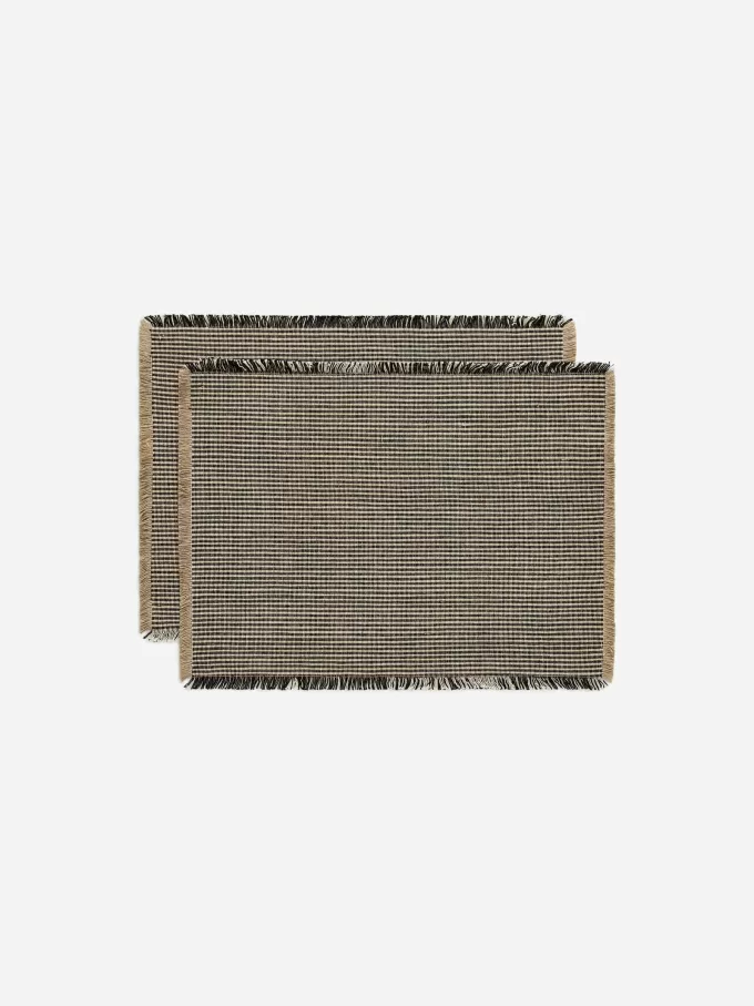 Tischset aus Leinenmischung, 2er-Set