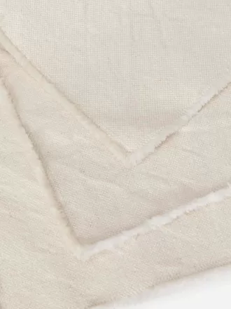 Tischset mit ausgefransten Kanten, 2er-Set