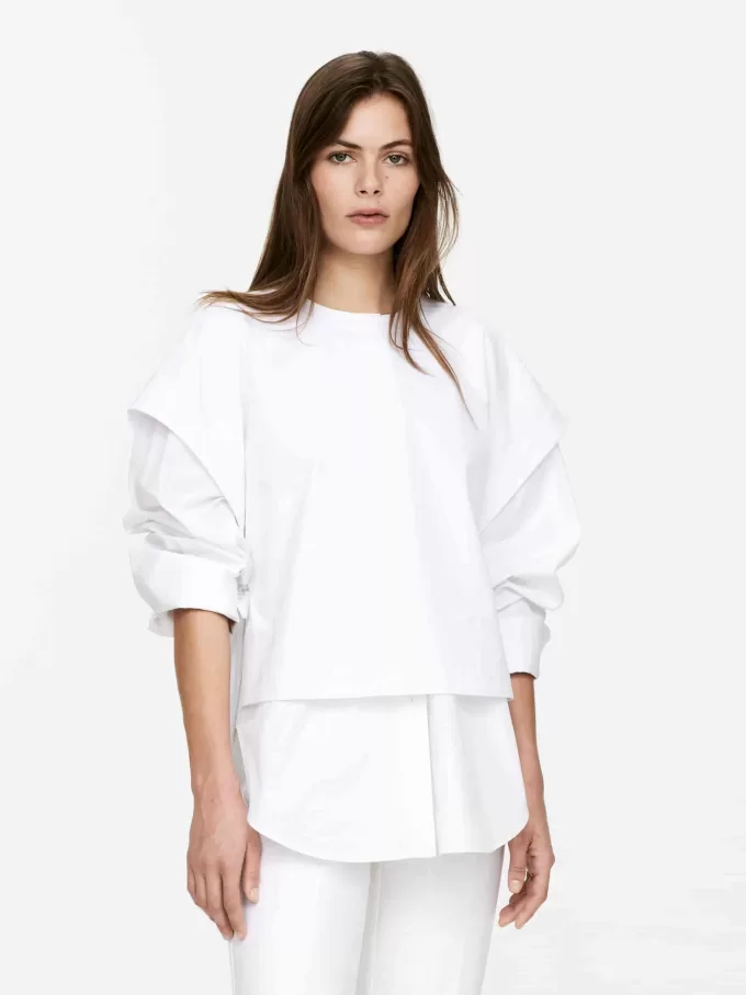 Trägershirt mit seitlicher Bindung Trägershirt mit seitlicher Bindung